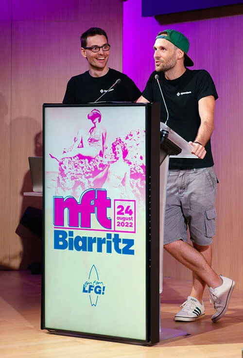 La première édition de NFT Biarritz en 2022
